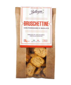 Bruschettine con Pomodoro e Basilico 150g