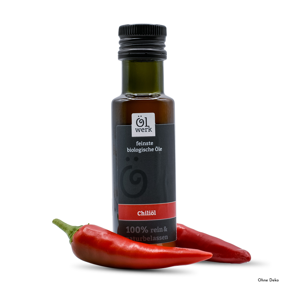 Chiliöl von Ölwerk, Bio 100ml