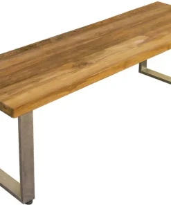 Matahari Teak Gartenbank Arthus Fusion o. Rückenlehne 100 cm