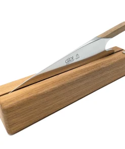 Güde THE KNIFE Fasseiche + Messerhalter Eichenholz