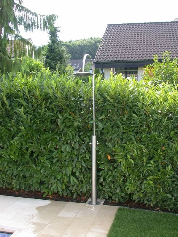 Edelstahldusche mit Kalt und Warm Mischer – Bild 5