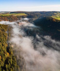Nebel im Nagoldtal