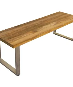 Matahari Teak Gartenbank Arthus Fusion o. Rückenlehne 120 cm